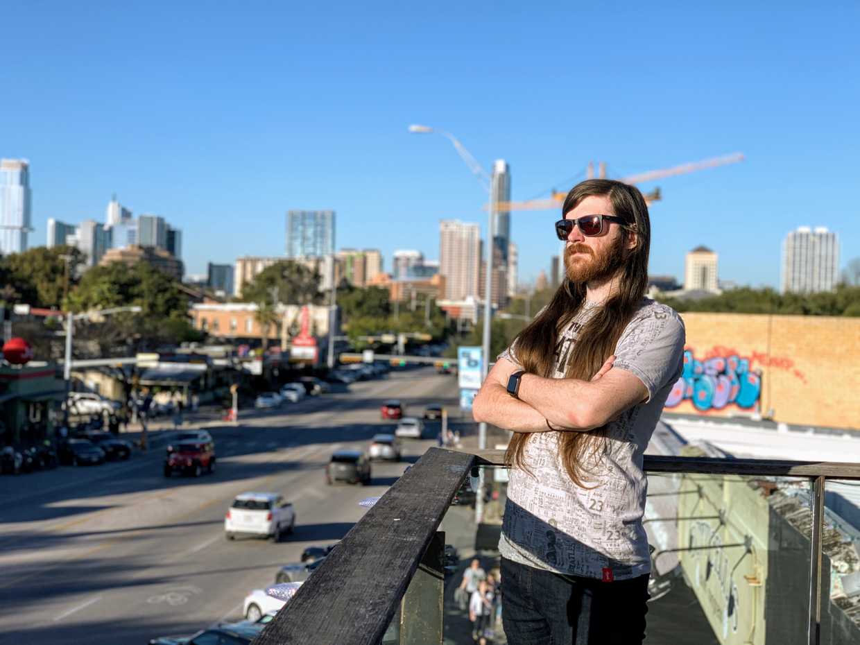 Macbook with code on the screen